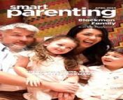Smart Parenting April Cover stars: The Blackman Family from nita secret stars 2