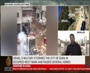 #aljazeeraenglish&#60;br/&#62;#BreakingNews&#60;br/&#62;#aljazeeralivenews&#60;br/&#62;The Israeli military went into Nur Shams refugee camp late Thursday night, and on Friday morning, they were still there.&#60;br/&#62;&#60;br/&#62;In 12 hours of raids, they destroyed roads, buildings, shops and houses, and tore up sewage lines.&#60;br/&#62;&#60;br/&#62;On Friday morning, the raids were ongoing.&#60;br/&#62;&#60;br/&#62;Locals describe the mayhem being carried out by the Israeli military as the worst destruction of infrastructure they’ve seen in the West Bank since the destruction of the Jenin refugee camp during the second Intifada in the early 2000s