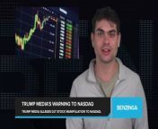 Trump Media warned the Nasdaq CEO of potential market manipulation of DJT stock from &#92;