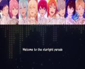 Starlight Parade \スターライトパレード - fine & Knights (lyrics) from vvj lyrics