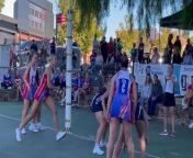 First quarter action from the round two BFNL A-grade netball contest between Sandhurst and Gisborne at the QEO.&#60;br/&#62;The Bulldogs won by four goals (42-38).&#60;br/&#62;Quarter time score: Gisborne 16 - Sandhurst 8.&#60;br/&#62;