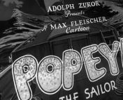 Popeye the Sailor Popeye the Sailor E038 Never Kick a Woman from slaugher chiken for after woman