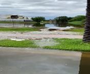 Jumeirah Islands lakes overflow after rains from dubai dance bar bangali