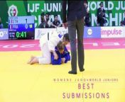 Best Submissions! Womens Judo at World Junior Championships 2023 from junior apparel