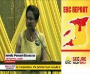 Take the HDC house, but vote UNC. That&#39;s the advice of the Opposition Leader to her party-faithful, in light of what she claims is a plan between the EBC and the PNM to manipulate boundaries, ahead of the general election. Rynessa Cutting reports.