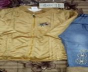 Baby Girl winter season shirt with jeans dress detailed overview from shirt hasan hot scene