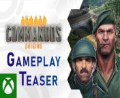 Commandos Origins - Gameplay Teaser from commando mavokali