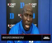 New Duke cornerbacks coach Chris Hampton discusses his style, teaching the players the way he wants things done and working with defensive coordinator Matt Guerrieri.