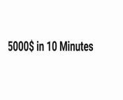 Earn 5000$ in 10 minutes from aso ei intro