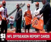 What do the NFL offseason report cards look like?