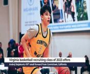 Updated list of offers in the Virginia recruiting class of 2023.