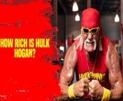 Discover how rich Hulk Hogan really is! From wrestling to endorsements, his &#36;30 million empire is stronger than ever! #HulkHogan #Wrestling #wwe #money