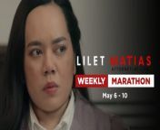 Atty. Lilet (Jo Berry) does her best to fight for the one person who never gave up on her. #GMANetwork #GMADrama #Kapuso&#60;br/&#62;&#60;br/&#62;Watch the latest episodes of &#39;Lilet Matias, Attorney-At-Law’ weekdays at 3:20 PM on GMA Afternoon Prime, starring Jo Berry, Rita Avila, and Maricel Laxa-Pangilinan #LiletMatias