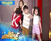 Kelsey, Imogen, Argus, and Jaze act as the &#39;zombie&#39; from Train To Busan on &#39;Showing Bulilit.&#60;br/&#62;&#60;br/&#62;Stream it on demand and watch the full episode on http://iwanttfc.com or download the iWantTFC app via Google Play or the App Store. &#60;br/&#62;&#60;br/&#62;Watch more It&#39;s Showtime videos, click the link below:&#60;br/&#62;&#60;br/&#62;Highlights: https://www.youtube.com/playlist?list=PLPcB0_P-Zlj4WT_t4yerH6b3RSkbDlLNr&#60;br/&#62;Kapamilya Online Live: https://www.youtube.com/playlist?list=PLPcB0_P-Zlj4pckMcQkqVzN2aOPqU7R1_&#60;br/&#62;&#60;br/&#62;Available for Free, Premium and Standard Subscribers in the Philippines. &#60;br/&#62;&#60;br/&#62;Available for Premium and Standard Subcribers Outside PH.&#60;br/&#62;&#60;br/&#62;Subscribe to ABS-CBN Entertainment channel! - http://bit.ly/ABS-CBNEntertainment&#60;br/&#62;&#60;br/&#62;Watch the full episodes of It’s Showtime on iWantTFC:&#60;br/&#62;http://bit.ly/ItsShowtime-iWantTFC&#60;br/&#62;&#60;br/&#62;Visit our official websites! &#60;br/&#62;https://entertainment.abs-cbn.com/tv/shows/itsshowtime/main&#60;br/&#62;http://www.push.com.ph&#60;br/&#62;&#60;br/&#62;Facebook: http://www.facebook.com/ABSCBNnetwork&#60;br/&#62;Twitter: https://twitter.com/ABSCBN &#60;br/&#62;Instagram: http://instagram.com/abscbn&#60;br/&#62; &#60;br/&#62;#ABSCBNEntertainment&#60;br/&#62;#ItsShowtime&#60;br/&#62;#LifeIsGoodWithShowtime