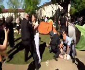 ‘I barely did anything’ Video shows Emory professor thrown to the ground, arrested during protes.CALFORINA USA