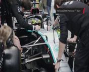 Lewis Hamilton does donuts down NYC's 5th Avenue from the moon feel down