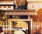 Demon Slayer Season 4 Episode 1 (Hindi-English-Japanese) Telegram Updates from www japan video se linda