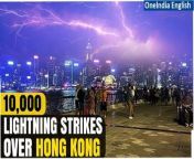 Hong Kong witnessed a stunning display of nature&#39;s power as nearly 10,000 lightning strikes illuminated the city overnight. From towering residential buildings to iconic landmarks, witness the electrifying spectacle that lit up the skies. Stay tuned for more updates on this breathtaking event&#60;br/&#62; &#60;br/&#62;#HongKong #HongKongLightening #HongKongThunderstorm #ChinaRains #HongKongNews #HongKongThunderstorm #Oneindia&#60;br/&#62;~PR.274~ED.103~GR.125~HT.96~