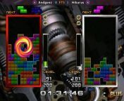 Tetris The Absolute The Grand Master 2 - Andgonz vs Hikarus FT5 from ossasuke hikaru