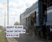 A new high-speed #train line connecting #Hungary and #Serbia is nearing completion. &#60;br/&#62;The Serbian Minister of Construction, Transport and Infrastructure Anita Dimovski says that it’ll improve the quality of life for people across the two countries. &#60;br/&#62;CGTN&#39;s Aljosa Milenkovic reports. &#60;br/&#62;#travel #fasttrain #traveling #ChinaEurope2024