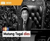 The former MP from the Lun Bawang tribe was the first indigenous Sarawakian to be appointed as Dewan Negara president.&#60;br/&#62;&#60;br/&#62;&#60;br/&#62;Read More: https://www.freemalaysiatoday.com/category/nation/2024/05/10/senate-president-mutang-tagal-dies/ &#60;br/&#62;&#60;br/&#62;Laporan Lanjut: https://www.freemalaysiatoday.com/category/bahasa/tempatan/2024/05/10/speaker-dewan-negara-meninggal-dunia/&#60;br/&#62;&#60;br/&#62;Free Malaysia Today is an independent, bi-lingual news portal with a focus on Malaysian current affairs.&#60;br/&#62;&#60;br/&#62;Subscribe to our channel - http://bit.ly/2Qo08ry&#60;br/&#62;------------------------------------------------------------------------------------------------------------------------------------------------------&#60;br/&#62;Check us out at https://www.freemalaysiatoday.com&#60;br/&#62;Follow FMT on Facebook: https://bit.ly/49JJoo5&#60;br/&#62;Follow FMT on Dailymotion: https://bit.ly/2WGITHM&#60;br/&#62;Follow FMT on X: https://bit.ly/48zARSW &#60;br/&#62;Follow FMT on Instagram: https://bit.ly/48Cq76h&#60;br/&#62;Follow FMT on TikTok : https://bit.ly/3uKuQFp&#60;br/&#62;Follow FMT Berita on TikTok: https://bit.ly/48vpnQG &#60;br/&#62;Follow FMT Telegram - https://bit.ly/42VyzMX&#60;br/&#62;Follow FMT LinkedIn - https://bit.ly/42YytEb&#60;br/&#62;Follow FMT Lifestyle on Instagram: https://bit.ly/42WrsUj&#60;br/&#62;Follow FMT on WhatsApp: https://bit.ly/49GMbxW &#60;br/&#62;------------------------------------------------------------------------------------------------------------------------------------------------------&#60;br/&#62;Download FMT News App:&#60;br/&#62;Google Play – http://bit.ly/2YSuV46&#60;br/&#62;App Store – https://apple.co/2HNH7gZ&#60;br/&#62;Huawei AppGallery - https://bit.ly/2D2OpNP&#60;br/&#62;&#60;br/&#62;#FMTNews #MutangTagal #DewanNegaraPresident #Dies