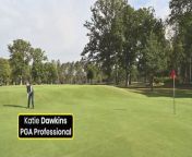 In this video, PGA Professional Katie Dawkins explains how to improve your distance control on the greens.