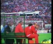 Whole match of the 1976/77 European Cup Final game, Liverpool vs Borussia Mönchengladbach.&#60;br/&#62;Date: Wednesday 25th May 1977.&#60;br/&#62;Venue: Stadio Olimpico, Rome.