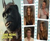 Owen Teague, Freya Allan and Kevin Durand on going to &#39;Ape School&#39; for Kingdom of the Planet of the Apes