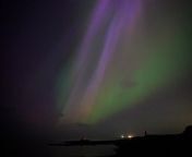 This was a timelapse of the Northern Lights over St Mary&#39;s Lighthouse in Whitley Bay on Friday 10 May 2024.Source: PA