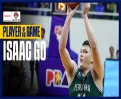 PBA Player of the Game Highlights: Isaac Go scores career-high 22 to help steer Terrafirma past San Miguel for historic playoff win from psl live score