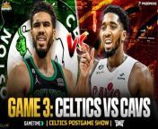 The Garden Report goes live following the Celtics game 4 vs the Cavs. Catch the Celtics Postgame Show featuring Bobby Manning, Josue Pavon, Jimmy Toscano, A. Sherrod Blakely and John Zannis as they offer insights and analysis from Boston&#39;s game in Cleveland.&#60;br/&#62;&#60;br/&#62;This episode of the Garden Report is brought to you by:&#60;br/&#62;&#60;br/&#62;Get in on the excitement with PrizePicks, America’s No. 1 Fantasy Sports App, where you can turn your hoops knowledge into serious cash. Download the app today and use code CLNS for a first deposit match up to &#36;100! Pick more. Pick less. It’s that Easy! Go to https://PrizePicks.com/CLNS&#60;br/&#62;&#60;br/&#62;Take the guesswork out of buying NBA tickets with Gametime. Download the Gametime app, create an account, and use code CLNS for &#36;20 off your first purchase. Download Gametime today. Last minute tickets. Lowest Price. Guaranteed. Terms apply.&#60;br/&#62;&#60;br/&#62;Elevate your style game on and off the course with the PXG Spring Summer 2024 collection. Head over to https://PXG.com/GARDENREPORT and save 10% on all apparel. Use Code GARDEN REPORT!&#60;br/&#62;&#60;br/&#62;Nutrafol Men! Take the first step to visibly thicker, healthier hair. For a limited time, Nutrafol is offering our listeners ten dollars off your first month’s subscription and free shipping when you go to https://Nutrafol.com/MEN and enter the promo code GARDEN!&#60;br/&#62;&#60;br/&#62;#Celtics #NBA #GardenReport #CLNS