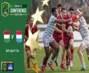 HUNGARY v LUXEMBOURG - RUGBY EUROPE CONFERENCE 2023-2024 from rtv branding 2023
