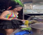 Teen Working On Food Truck from sawasdee thai cuisine chesapeake