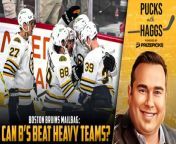 In this Mailbag episode of Pucks with Haggs, Joe Haggerty takes the helm solo to delve into a crucial question from listeners: Can the Bruins beat heavy teams in the playoffs?&#60;br/&#62;&#60;br/&#62;﻿This episode of the Pucks with Haggs Podcast is brought to you by PrizePicks! Get in on the excitement with PrizePicks, America’s No. 1 Fantasy Sports App, where you can turn your hoops knowledge into serious cash. Download the app today and use code CLNS for a first deposit match up to &#36;100! Pick more. Pick less. It’s that Easy! Football season may be over, but the action on the floor is heating up. Whether it’s Tournament Season or the fight for playoff homecourt, there’s no shortage of high stakes basketball moments this time of year. Quick withdrawals, easy gameplay and an enormous selection of players and stat types are what make PrizePicks the #1 daily fantasy sports app!