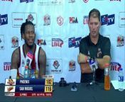 Interview with Best Player CJ Perez and Coach Jorge Gallent [Mar. 31, 2024] from aro mar kano download