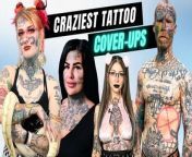 These group of people are covered head-to-toe in tats... how will they react to seeing themselves without tattoos for the first time in years?